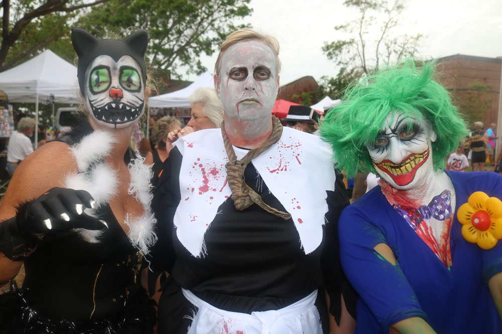 Zombie Bike Ride 2017 photo - Duval Street, Key West